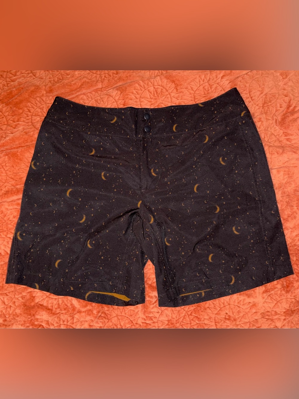 Wild Rye🌙 Ruby Mountain Bike Shorts-Moon/Star Print